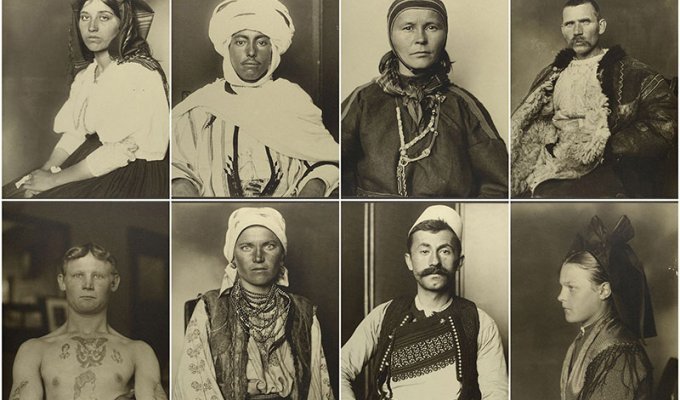 Портреты иммигрантов в США (1905-09 гг.) (20 фото)