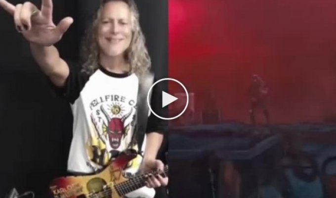 Metallica исполнила Master of Puppets дуэтом с Эдди Мансоном из сериала Очень странные дела
