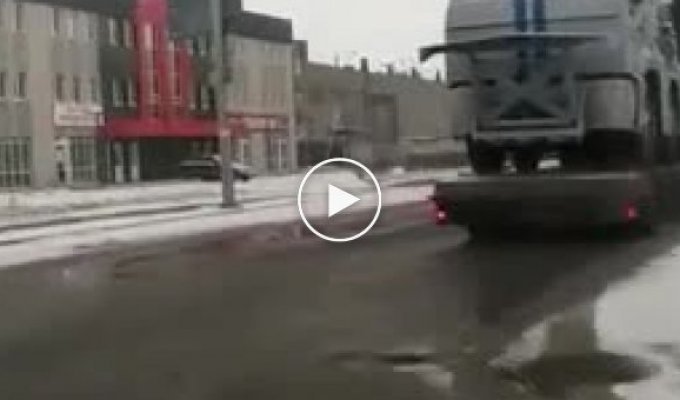 В Ижевске заметили тяжёлую артиллерию для протестующих