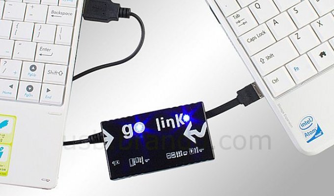 USB Go Link - позволяет соединить 2 компьютера