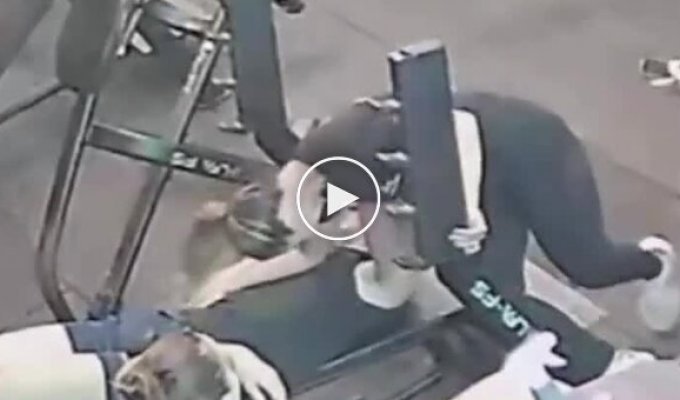 Ягодичный фейл в спортзале