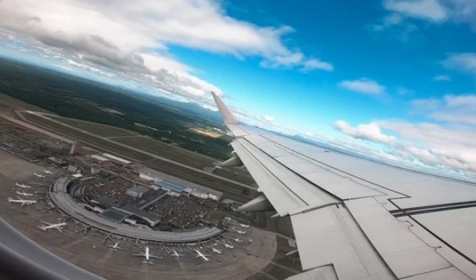 An airport in Japan was closed due to the disappearance of scissors (3 photos)