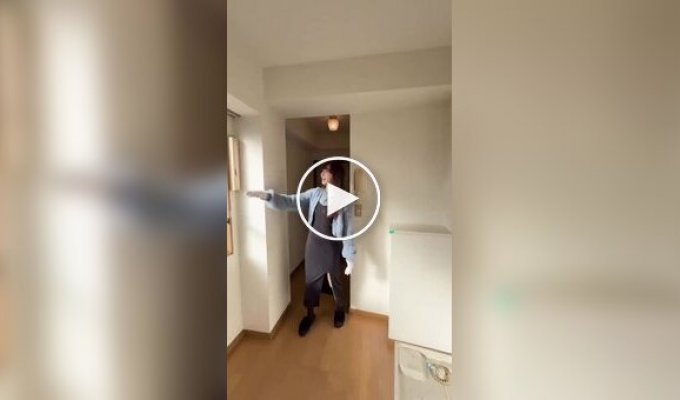 Жизнь в самом узком доме в Японии