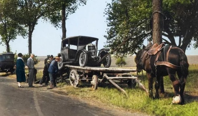 Интересные и местами забавные снимки на автомобильную тематику (21 фото)