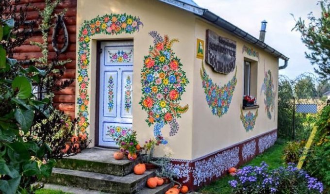 Залипье - самая яркая деревня Польши (31 фото)