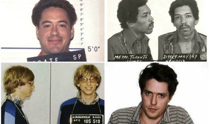 16 знаменитостей, сидевших в тюрьме: фото из полицейских участков (17 фото)