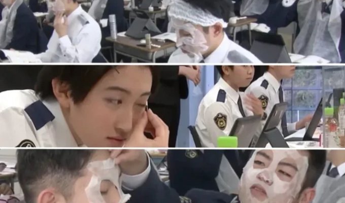 Japanese Police Are Being Taught to Wear Makeup (6 photos + 1 video)