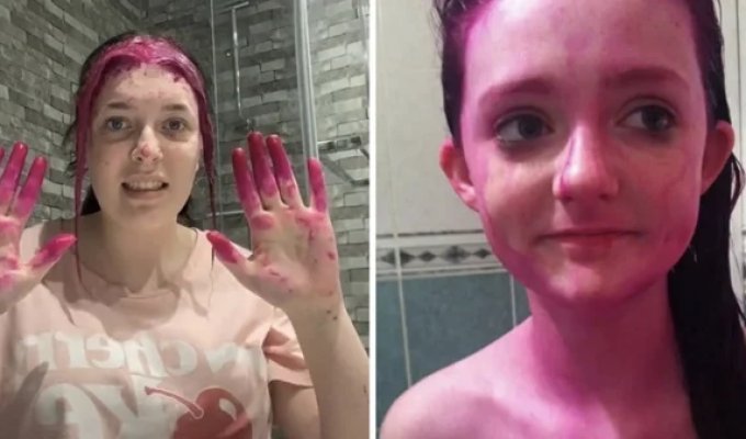 17 фотографий девушек, которые решились сами покрасить волосы, но что-то пошло не так (18 фото)