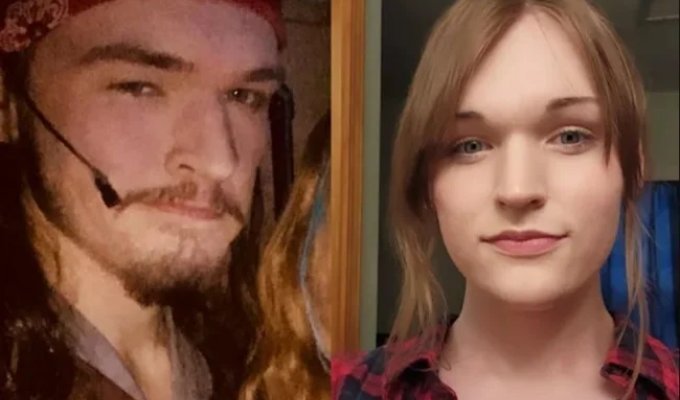 22 Before-and-After Photos of People Who Finally Became Their True Selves (18 photos)