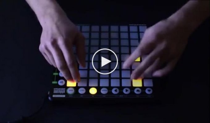 Дабстеп на Novation Launchpad