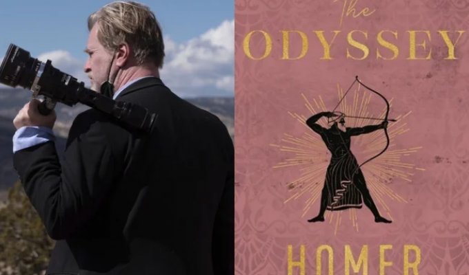 Epic swing: Nolan's next film will be an adaptation of Homer's poem (5 photos)