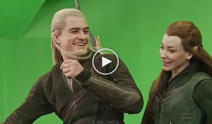 Как снималась сцена верховой езды лесных эльфов в «Хоббите»