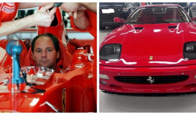 Police found Formula 1 driver's Ferrari stolen in 1995 (4 photos)