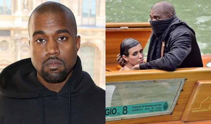 In Italy, Kanye West and his wife were caught in a spicy scene and demanded to be punished (3 photos + 1 video)