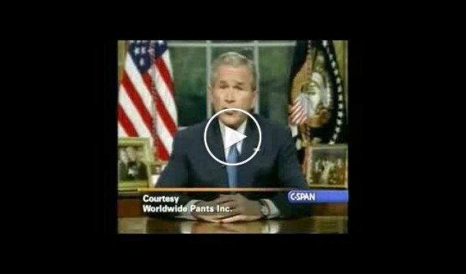 Буш и его 10 самых смешных ситуаций в которые он попадал :)