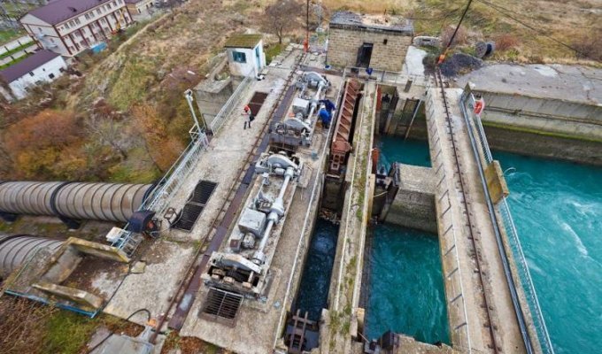 Дагестан — Чирюртские гидроэлектростанции (50 фотографии)