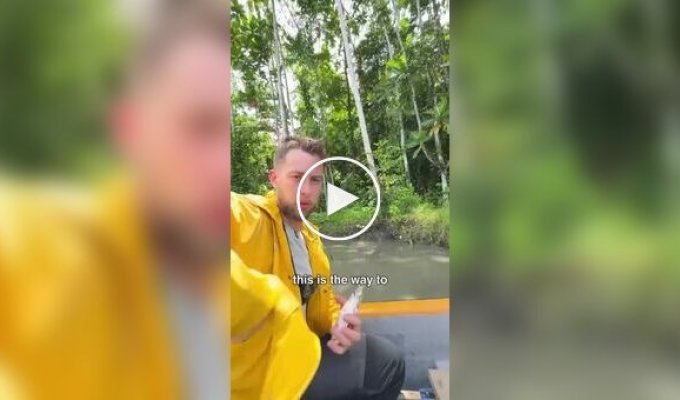 Блогер пытался наладить контакт с изолированным племенем в Папуа с помощью соли