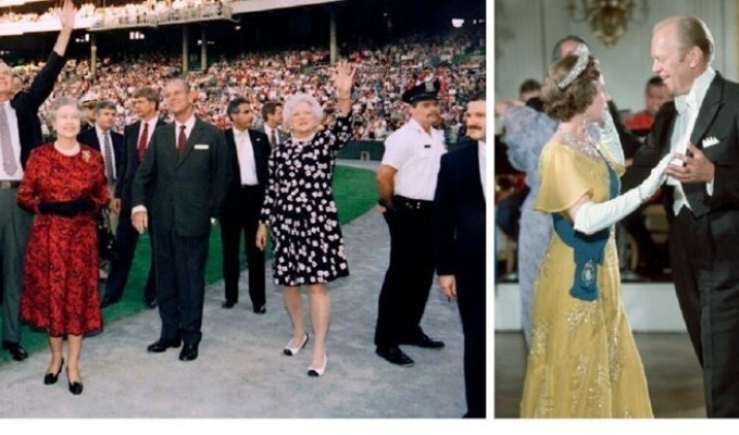 Королева Елизавета и ее коллекция американских президентов (15 фото)