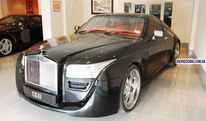 Удивительный Rolls Royce Черный Рубин (5 фото)