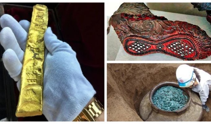 30 curious archaeological finds of recent years (31 photos)