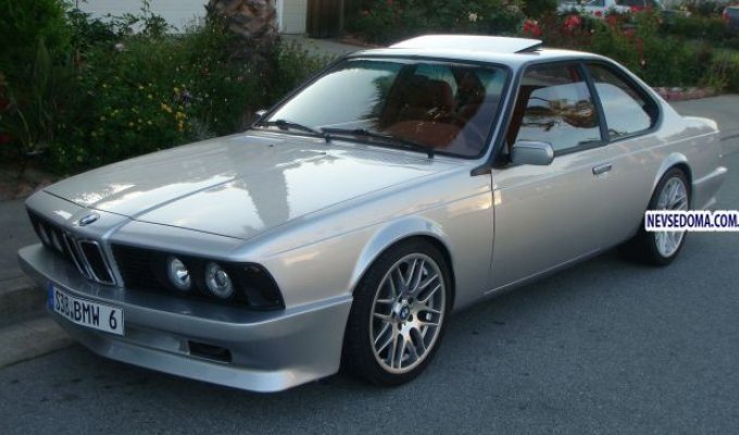 BMW шестой серии 1988 года (20 фото)