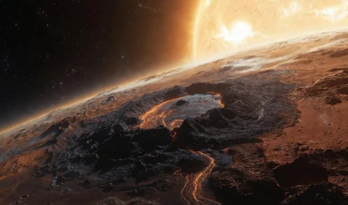 История мифической планеты Вулкан (2 фото)