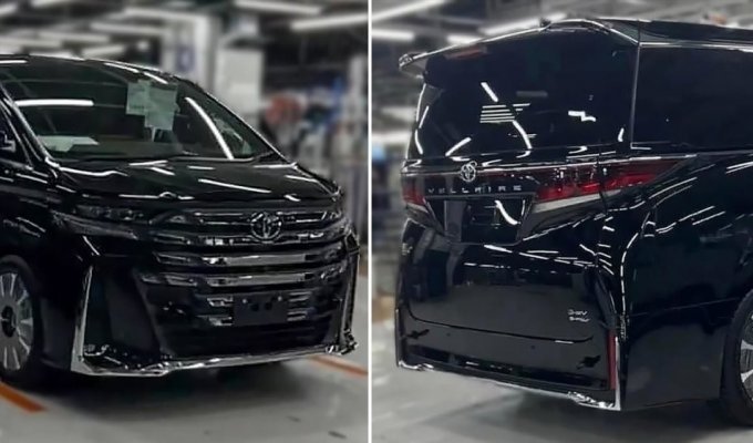 Declassified the appearance of the new Toyota Alphard and Vellfire (5 photos)