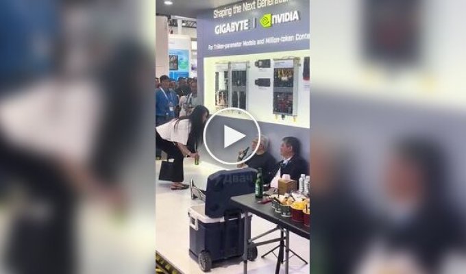 It turns out that Nvidia CEO Jensen Huang is also an ordinary person