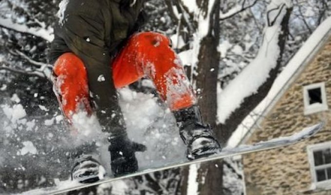 Драйв на сноуборде (24 фотографии)