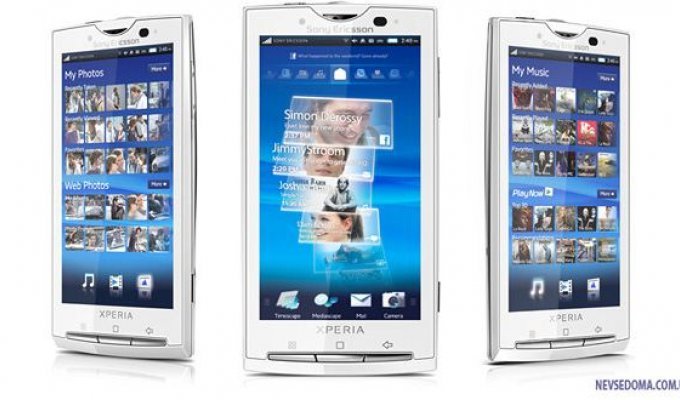 Sony Ericsson XPERIA X10 - Официальный анонc (11 фото + 2 видео)
