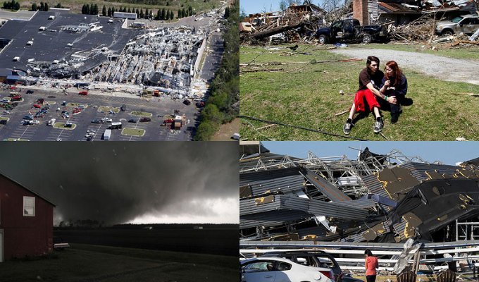 Торнадо в США (32 фото)