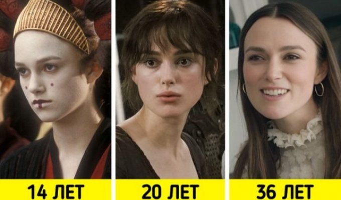 Как менялись известные актрисы, которые начали карьеру в совсем юном возрасте (15 фото)