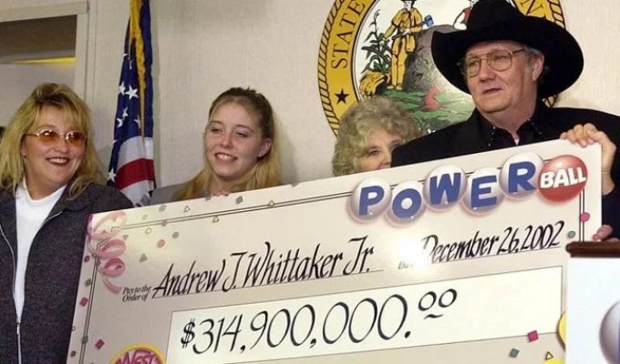 The Story of Jack Whittaker: The Man Who Won the Largest Jackpot Ever and Lost Everything (6 photos)