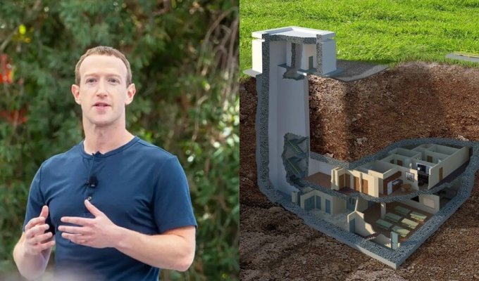 Preparing for the end of the world: Mark Zuckerberg is secretly building a bunker in Hawaii (8 photos)