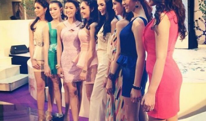 Конкурса красоты 'с изюминкой' в Таиланде (19 фото)