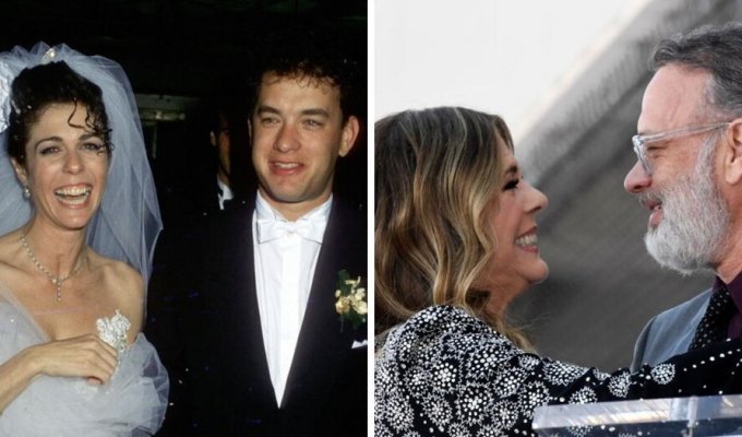 18 famous couples at the beginning of their relationship and now (19 photos)