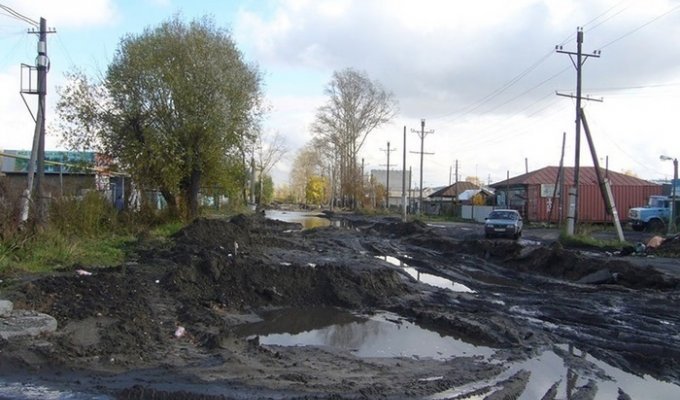 Барнаульская дорога до и после реконструкции или куда ушли деньги (15 фото)