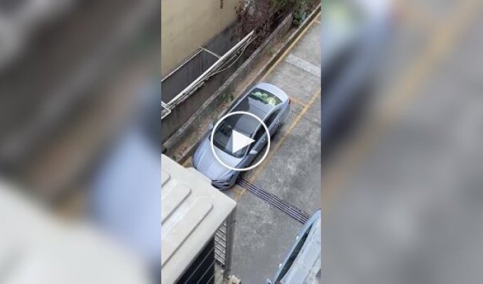 Самопроизвольное возгорание китайского электромобиля