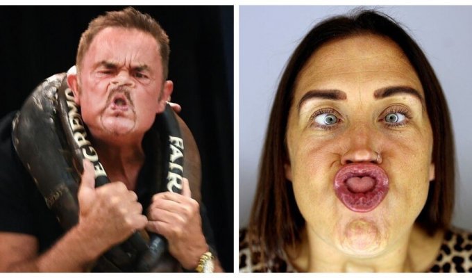 The Briton became the world champion in grimaces for the 18th time (7 photos)