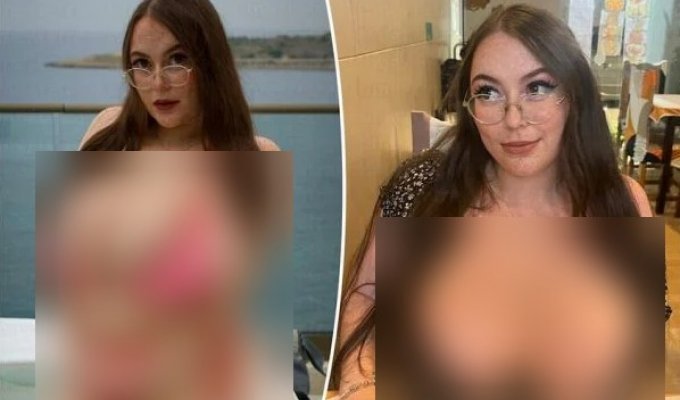 Девушка с пятнадцатым размером груди вынуждена платить авиакомпаниям «налог на грудь» (5 фото)