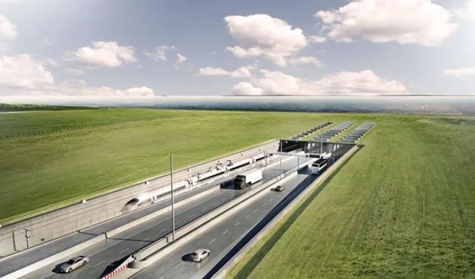 Germany and Denmark will be connected by an underwater autobahn (11 photos)