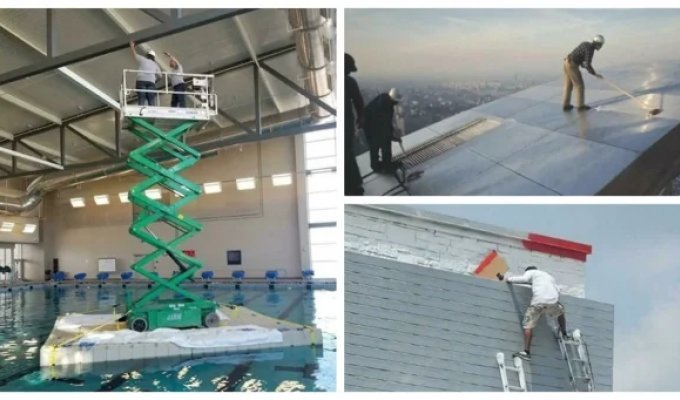 30 страшно смешных случаев нарушения техники безопасности (31 фото)