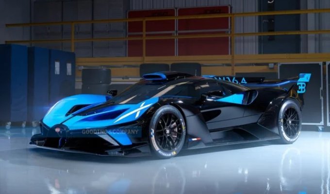 Первый экземпляр гиперкара Bugatti Bolide хотят продать за 6 миллионов долларов (6 фото)