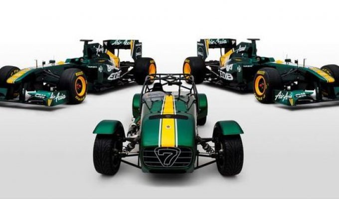 Компания Lotus выкупила акции Caterham Cars (3 фото)
