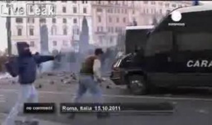 Демонстрации в Риме