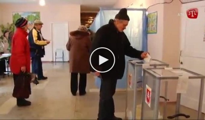 Забавный Крымский референдум (майдан)