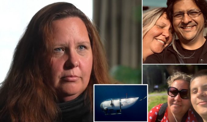 The mother of a 19-year-old passenger of the bathyscaphe "Titan" admitted that she had given up her place on board to her son (6 photos)