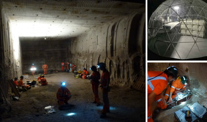 British scientists recreate Mars in an underground mine to help future astronauts (7 photos)