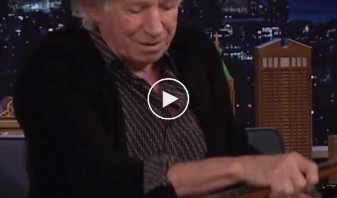 Keith Richards of the Rolling Stones doesn't know how he does it