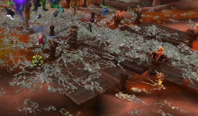 «Пандемия» в World of Warcraft: как внутриигровой баг стал моделью поведения реальных эпидемий (3 фото + видео)